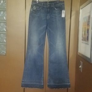 7 for all mankind ginger bellbottoms